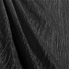 Black Crushed Taffeta Fabric - Image 2