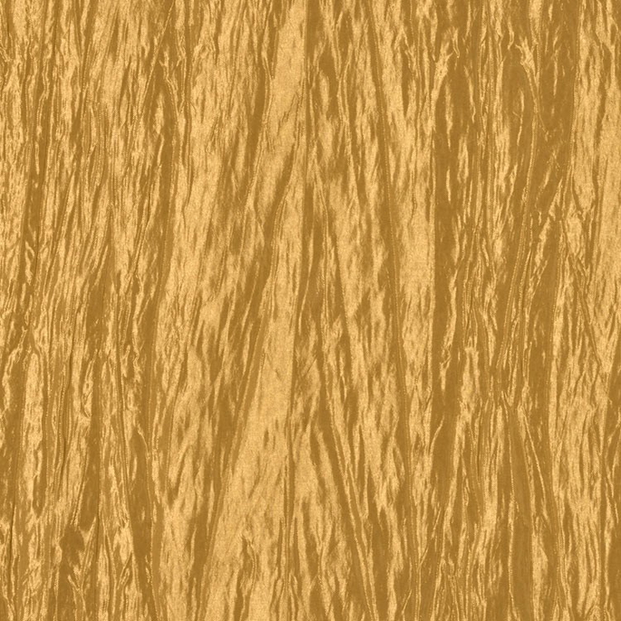 Honey Gold Crushed Taffeta Fabric image 1 of 2