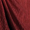Cranberry Red Crushed Taffeta Fabric - Image 2