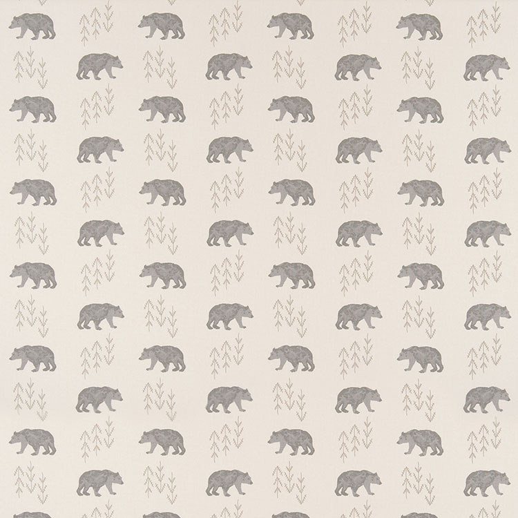 Premier Prints Cubby Lead Macon Fabric