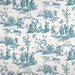 Stof 110" Cordelles Bleu Fabric thumbnail image 1 of 4