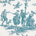 Stof 110" Cordelles Bleu Fabric thumbnail image 4 of 4