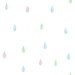 Seabrook Designs Raindrops Pastel Wallpaper