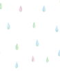 Seabrook Designs Raindrops Pastel Wallpaper