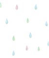 Seabrook Designs Raindrops Pastel Wallpaper