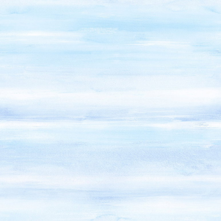 Seabrook Designs Watercolor Periwinkle &amp; Sea Mist Wallpaper