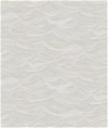 Seabrook Designs Calm Seas Soft Gray & White Wallpaper