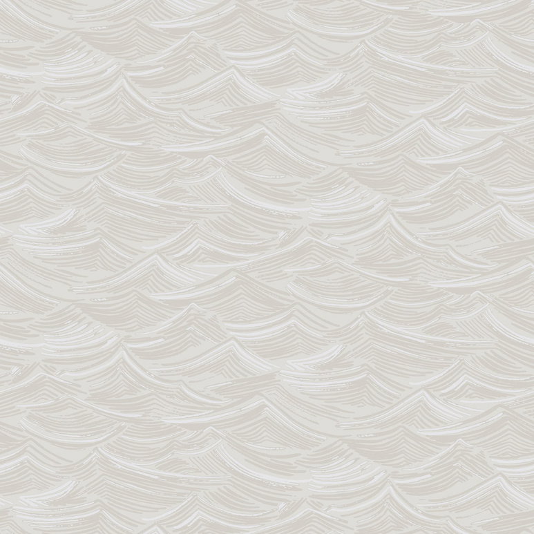 Seabrook Designs Calm Seas Soft Gray &amp; White Wallpaper
