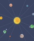 Seabrook Designs Connecting Space Navy Wallpaper