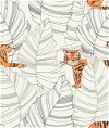 Seabrook Designs Hiding Tigers Black & Orange Wallpaper