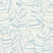 Seabrook Designs Jungle Leaves Carolina Blue Wallpaper
