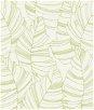 Seabrook Designs Jungle Leaves Green Apple Wallpaper