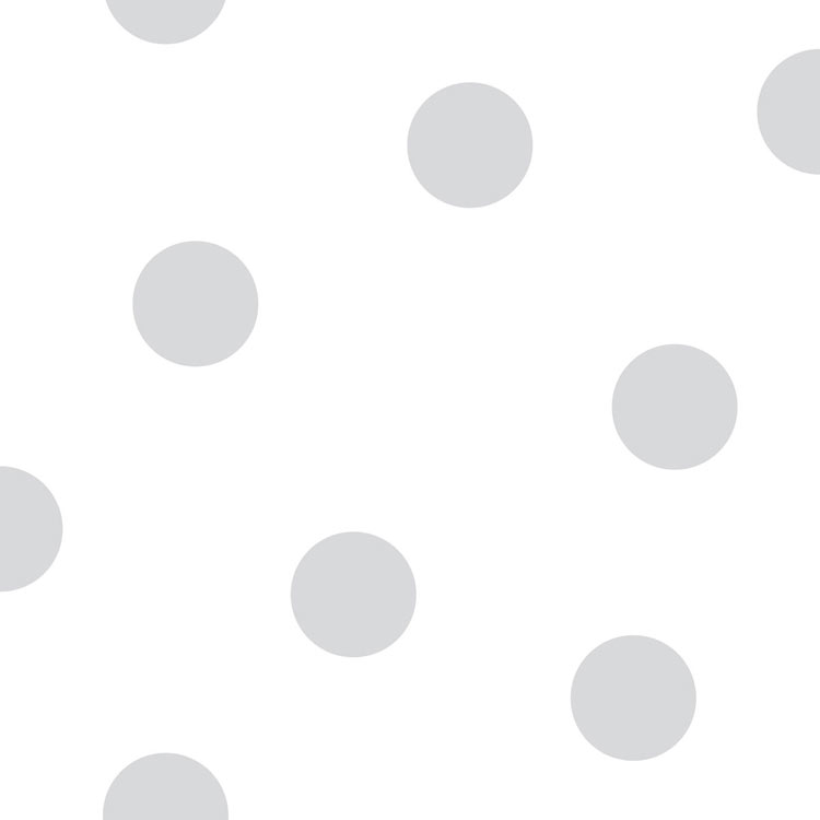 Seabrook Designs Dots Soft Gray Wallpaper