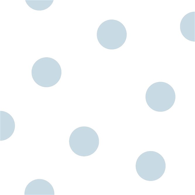 Seabrook Designs Dots Powder Blue Wallpaper