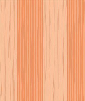 Seabrook Designs Stripes Orange Wallpaper
