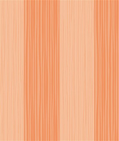 Seabrook Designs Stripes Orange Wallpaper