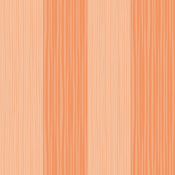 Seabrook Designs Stripes Orange Wallpaper image 1 of 2