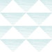 Seabrook Designs Geo Stripe Teal Wallpaper