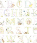 Seabrook Designs Alphabet Pastel Wallpaper