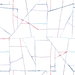 Seabrook Designs Geo Creative Purple & Red Wallpaper