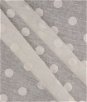 Ivory/Ivory Daisy Polka Dot Linen Blend Sheer Fabric