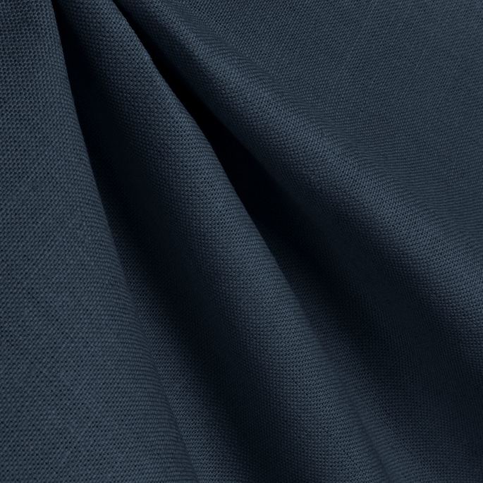 11 Oz Navy Blue Belgian Linen Fabric image 2 of 2