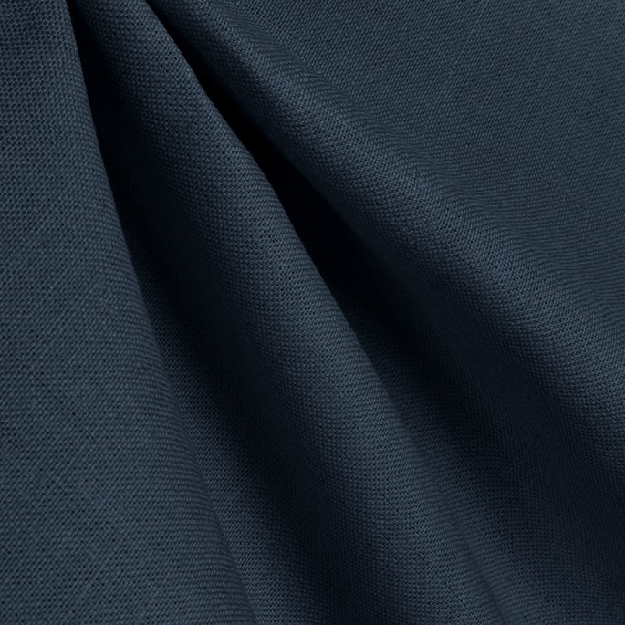 11 Oz Navy Blue Belgian Linen Fabric image 2 of 2