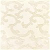 Ivory Scroll Brocade Fabric - Image 1