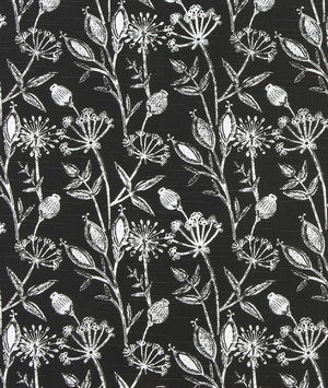 Premier Prints Daman Raven Slub Fabric