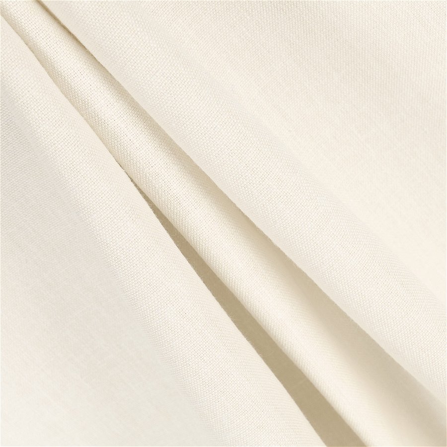 Fabric viscose (rayon). Ivory. Texture, background, pattern. Stock Photo