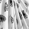 Premier Prints Dandelion White/Black Fabric - Image 4