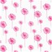 Premier Prints Dandelion White/Candy Pink Fabric thumbnail image 1 of 3