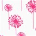Premier Prints Dandelion White/Candy Pink Fabric thumbnail image 2 of 3