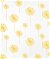 Premier Prints Dandelion White/Corn Yellow Slub Canvas