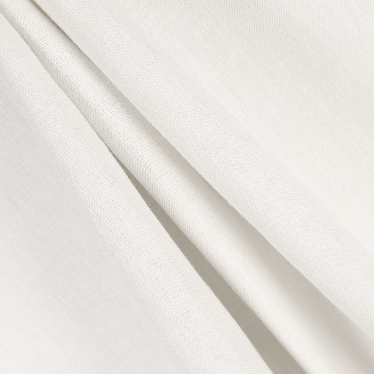 5.9 Oz White Poly Cotton Linen Fabric | OnlineFabricStore