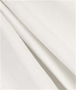 5.9 Oz White Poly Cotton Linen