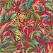 Daisy Bennett Tropical Leopard Red Peel &amp; Stick Wallpaper thumbnail image 1 of 5