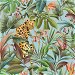 Daisy Bennett Tropical Leopard Sky Blue Peel &amp; Stick Wallpaper thumbnail image 1 of 5