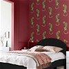 Daisy Bennett Leopard King Red Peel & Stick Wallpaper - Image 4