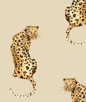 Daisy Bennett Leopard King Pale Oak Peel & Stick Wallpaper