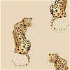 Daisy Bennett Leopard King Pale Oak Peel & Stick Wallpaper - Image 1