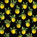 Daisy Bennett Lemoncello Black Peel & Stick Wallpaper