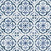Daisy Bennett Sorento Tile Navy Peel & Stick Wallpaper