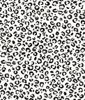 Daisy Bennett Classic Leopard Black & White Peel & Stick Wallpaper
