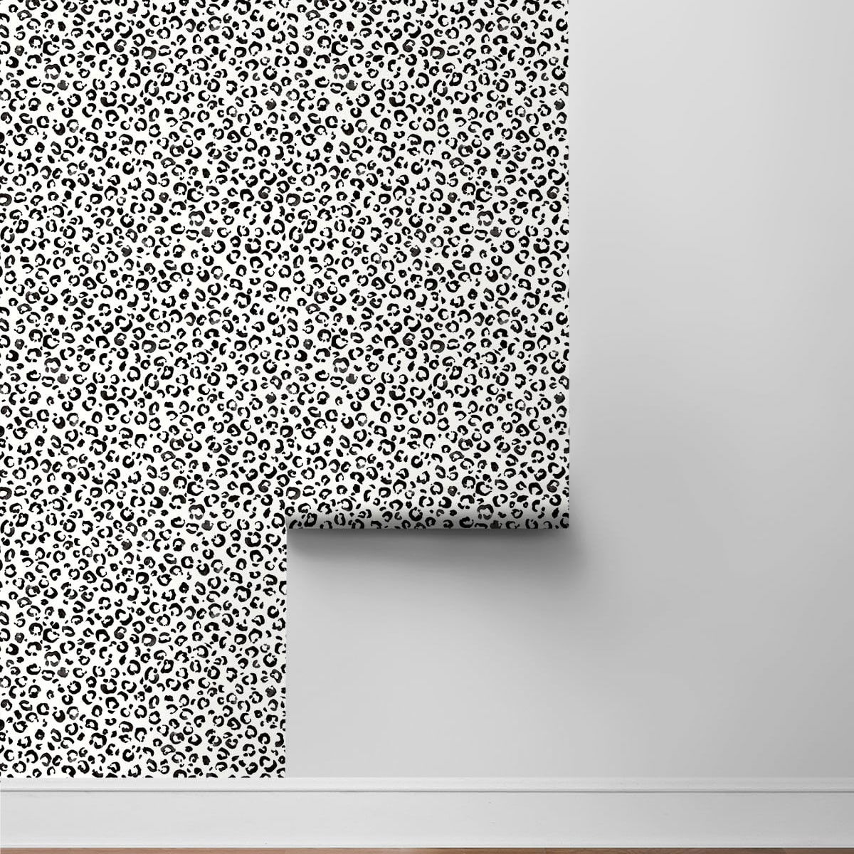 Daisy Bennett Leopard King Black Peel & Stick Wallpaper