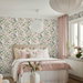 Peel &amp; Stick Chinoiserie Bird Vine Blush Wallpaper thumbnail image 5 of 6