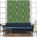 Peel &amp; Stick Chinoiserie Bird Vine Green Wallpaper thumbnail image 4 of 6