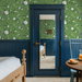 Peel &amp; Stick Chinoiserie Bird Vine Green Wallpaper thumbnail image 5 of 6