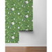 Peel &amp; Stick Chinoiserie Bird Vine Green Wallpaper thumbnail image 6 of 6