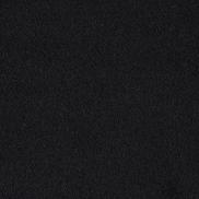 Bronco Double Plush Wool Black Fabric